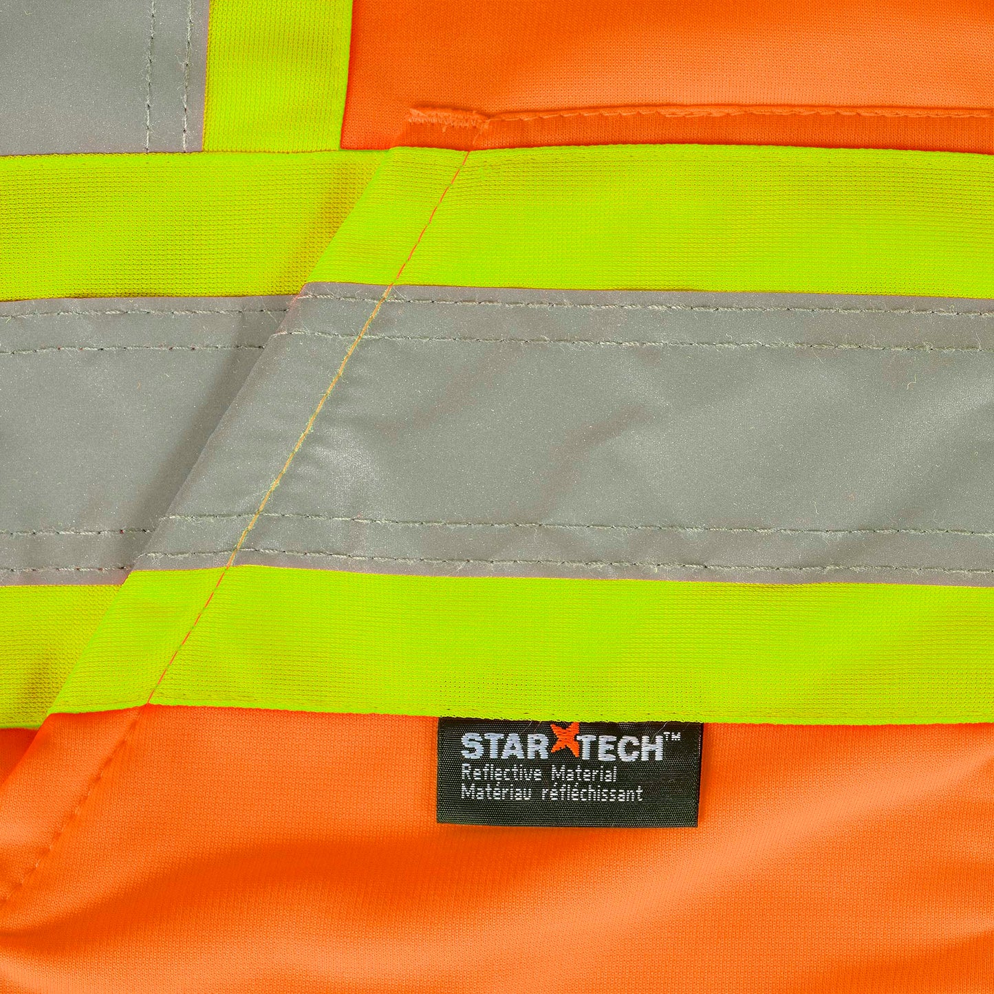 Hi-Viz Micro Fleece Zip Hoodie, Orange, SZ: 5XL