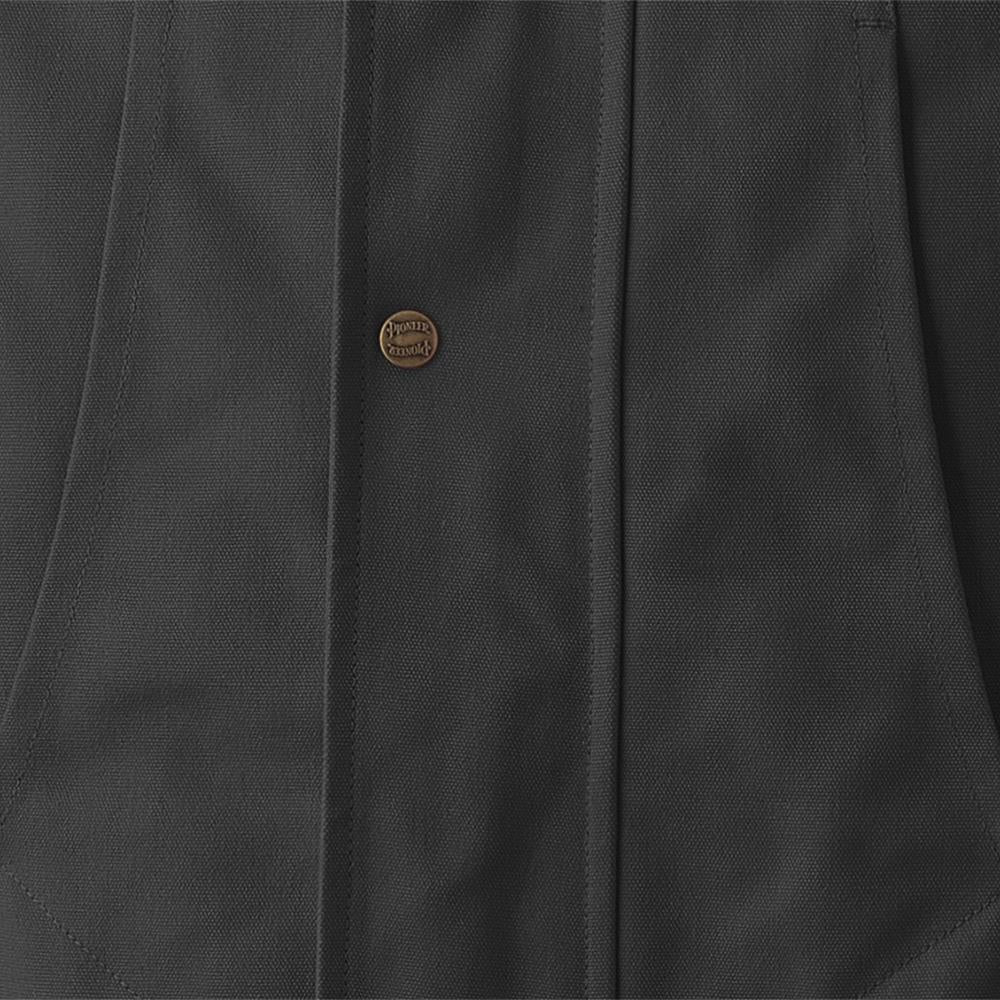 Parkas de sécurité, en coton matelassé, noir, SZ : S