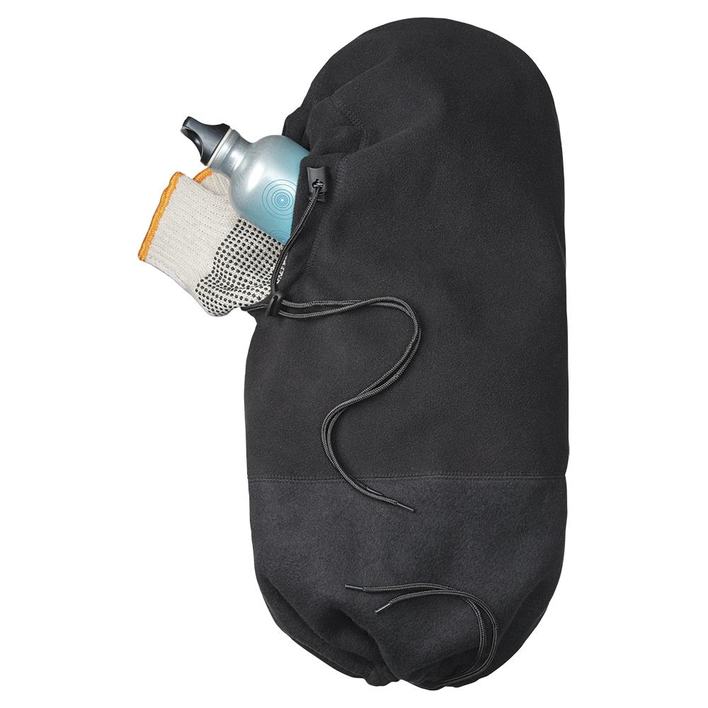 6-in-1 Hood Fleece, Black, SZ: O/S