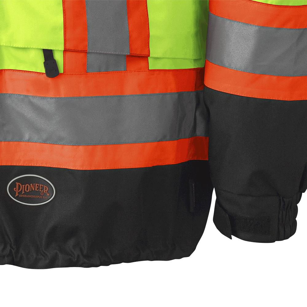 Veste imperméable/respirante de qualité supérieure Hi-Viz, jaune, SZ : 4XL