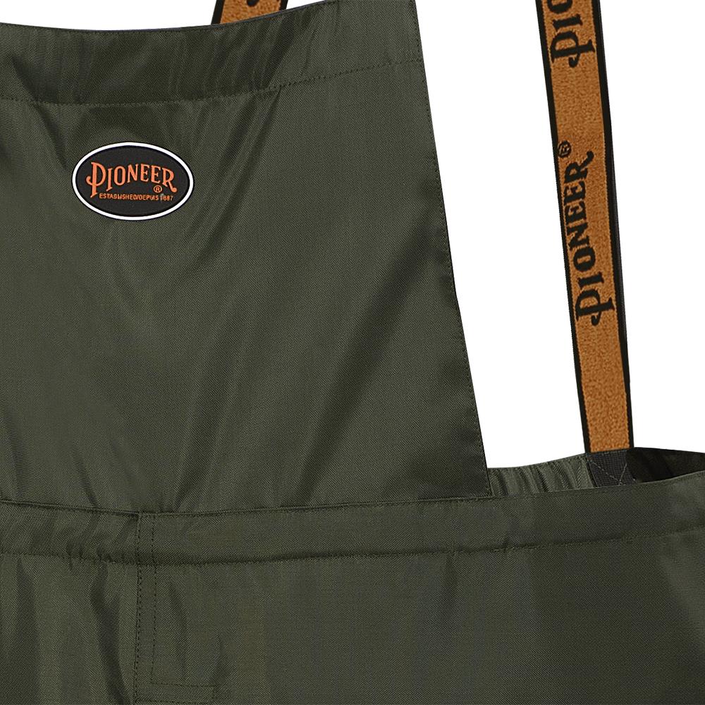 Salopette imperméable en ripstop pour jardinière d'arbres, vert, SZ : L