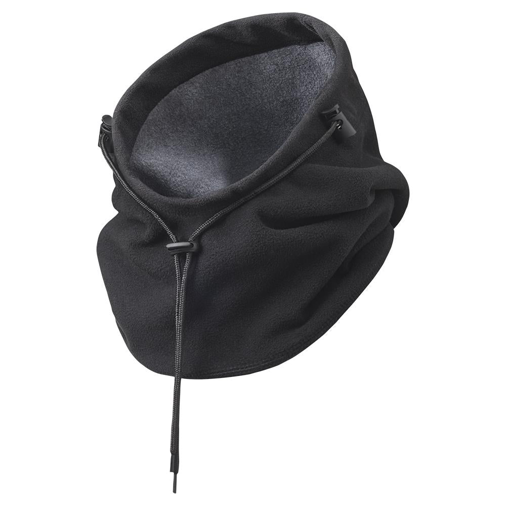6-in-1 Hood Fleece, Black, SZ: O/S