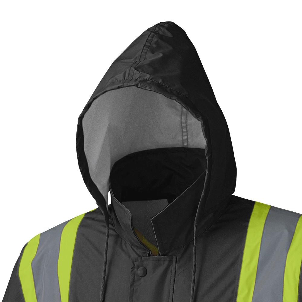 Combinaison de pluie légère et imperméable, noire, taille M