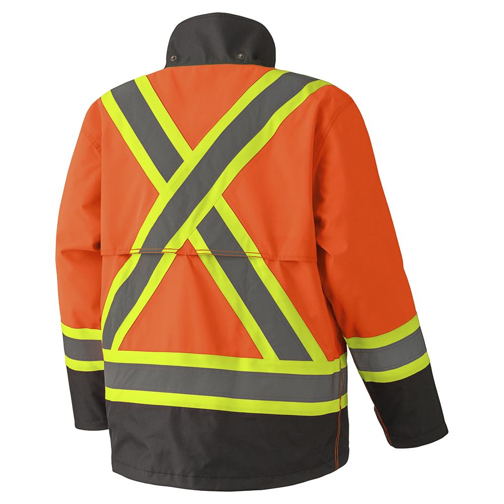 Rainwear Waterproof Jackets 300D Ripstop - Polyester Polyurethane Coated