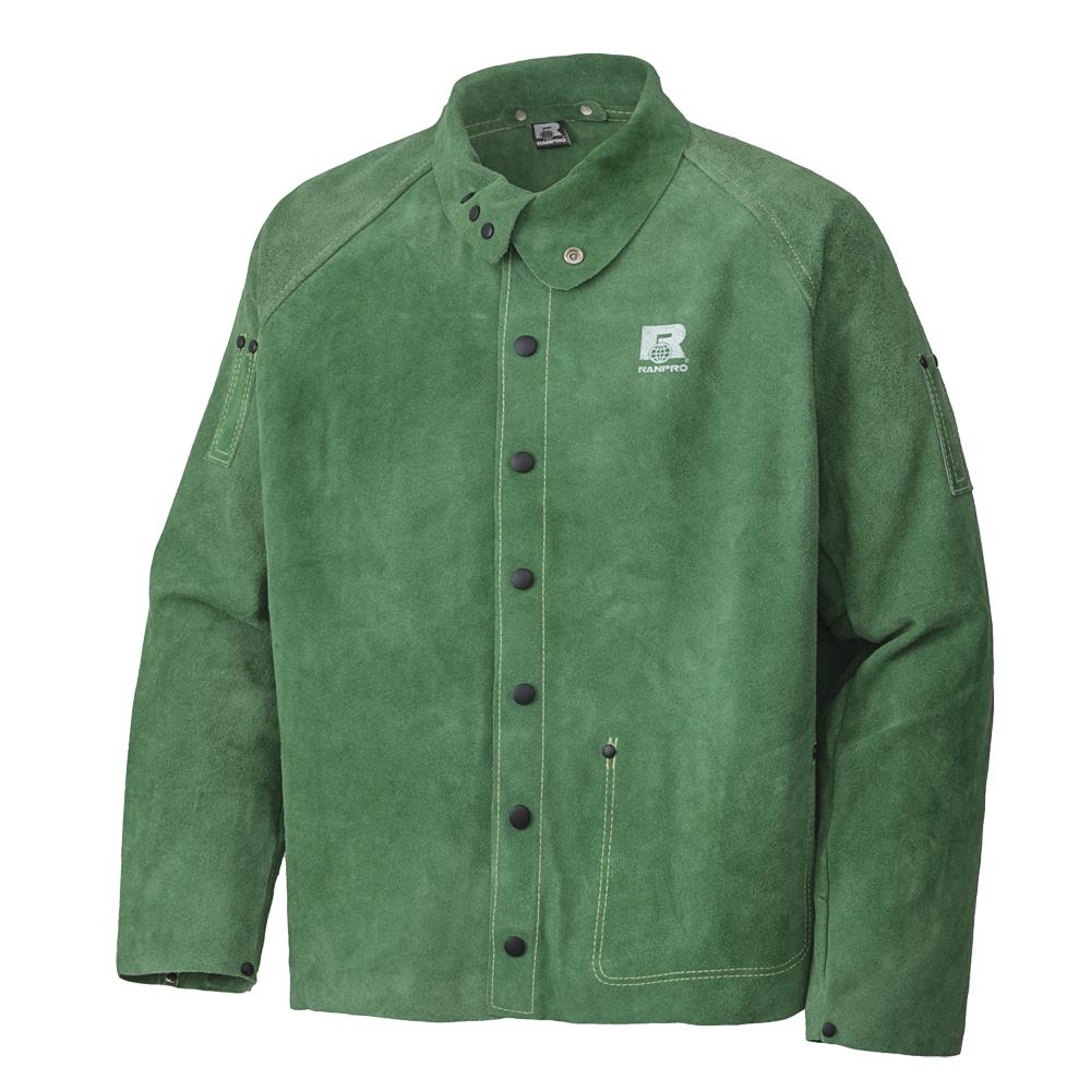 Ranpro Welding Jacket, Green, SZ: XL