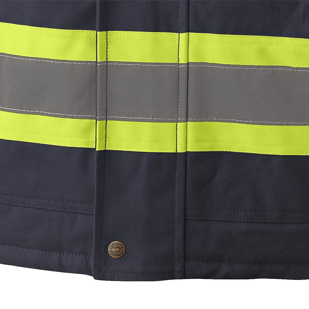 Parkas de sécurité, en coton matelassé, bleu marine, SZ : 3XL
