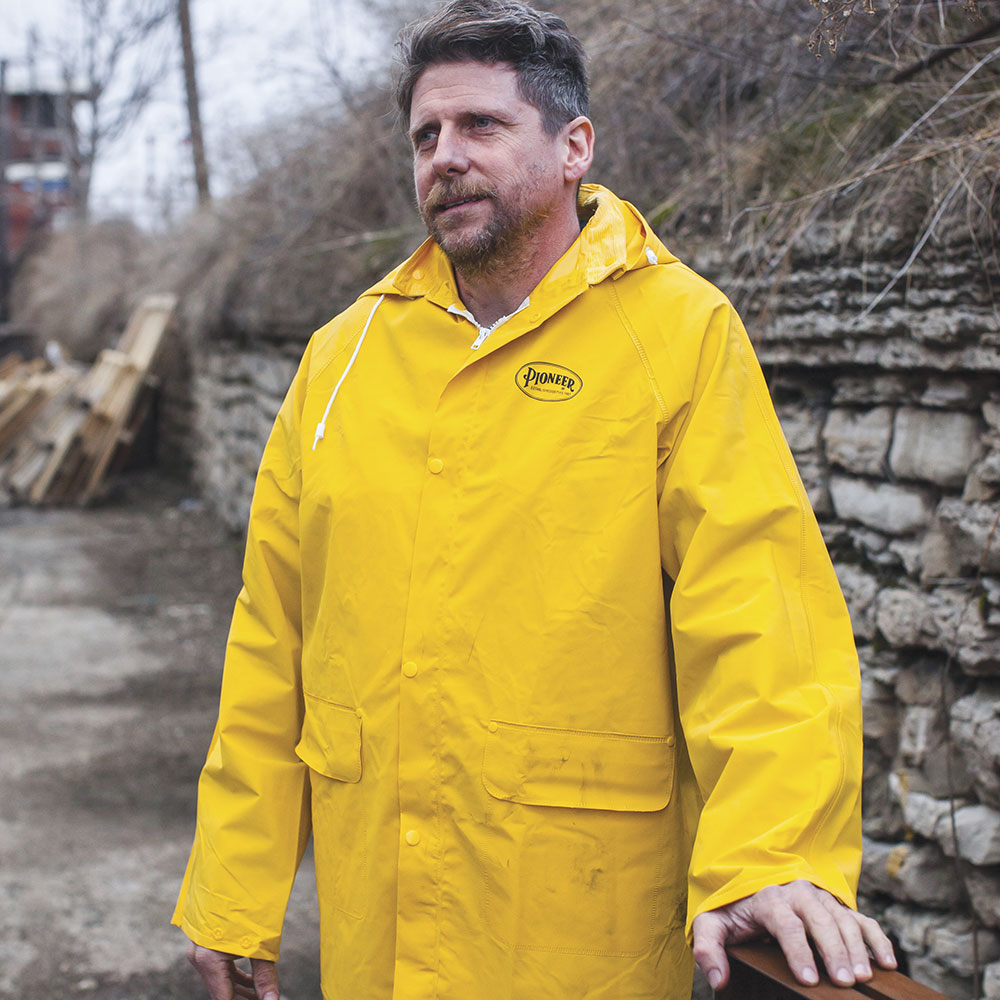 Combinaison de pluie imperméable 3 pièces Storm Master®, jaune, SZ : 4XL