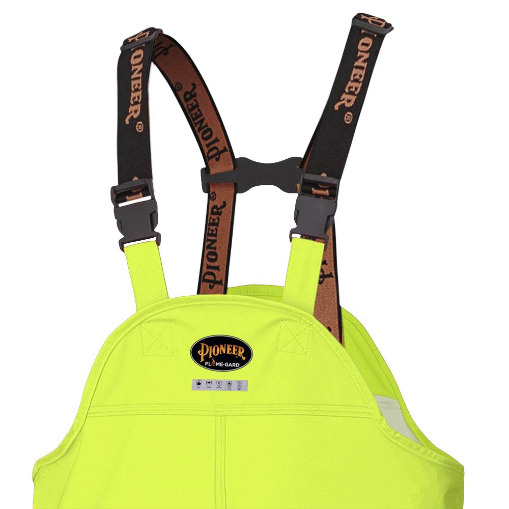 Salopette imperméable extensible ignifuge, jaune, SZ : XL