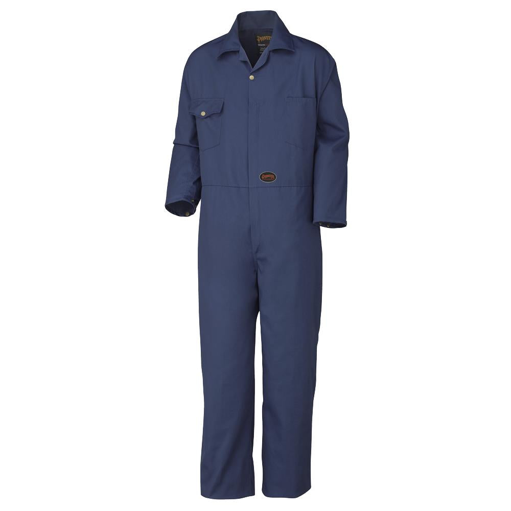 Combinaison de travail robuste, polyester/coton, bleu marine, SZ : 52