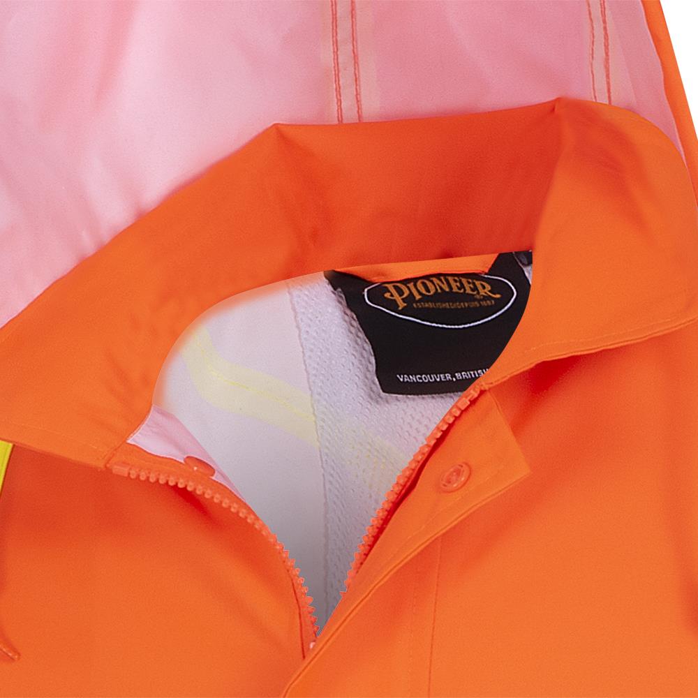 Long Coat "The Rock" 300D Oxford Polyester, Orange, SZ: 3XL