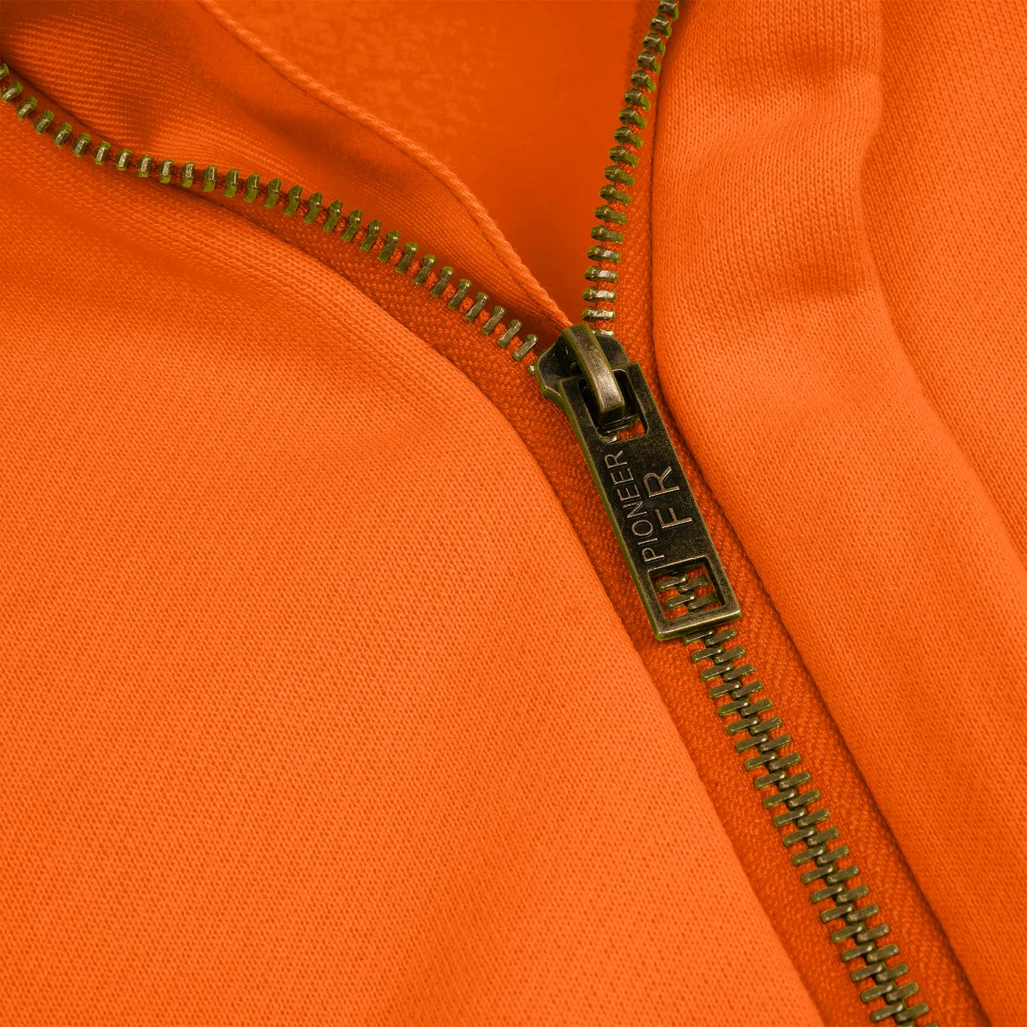 Flame Resistant Zip Style Heavyweight Cotton Safety Hoodie, Orange, SZ: 2XL