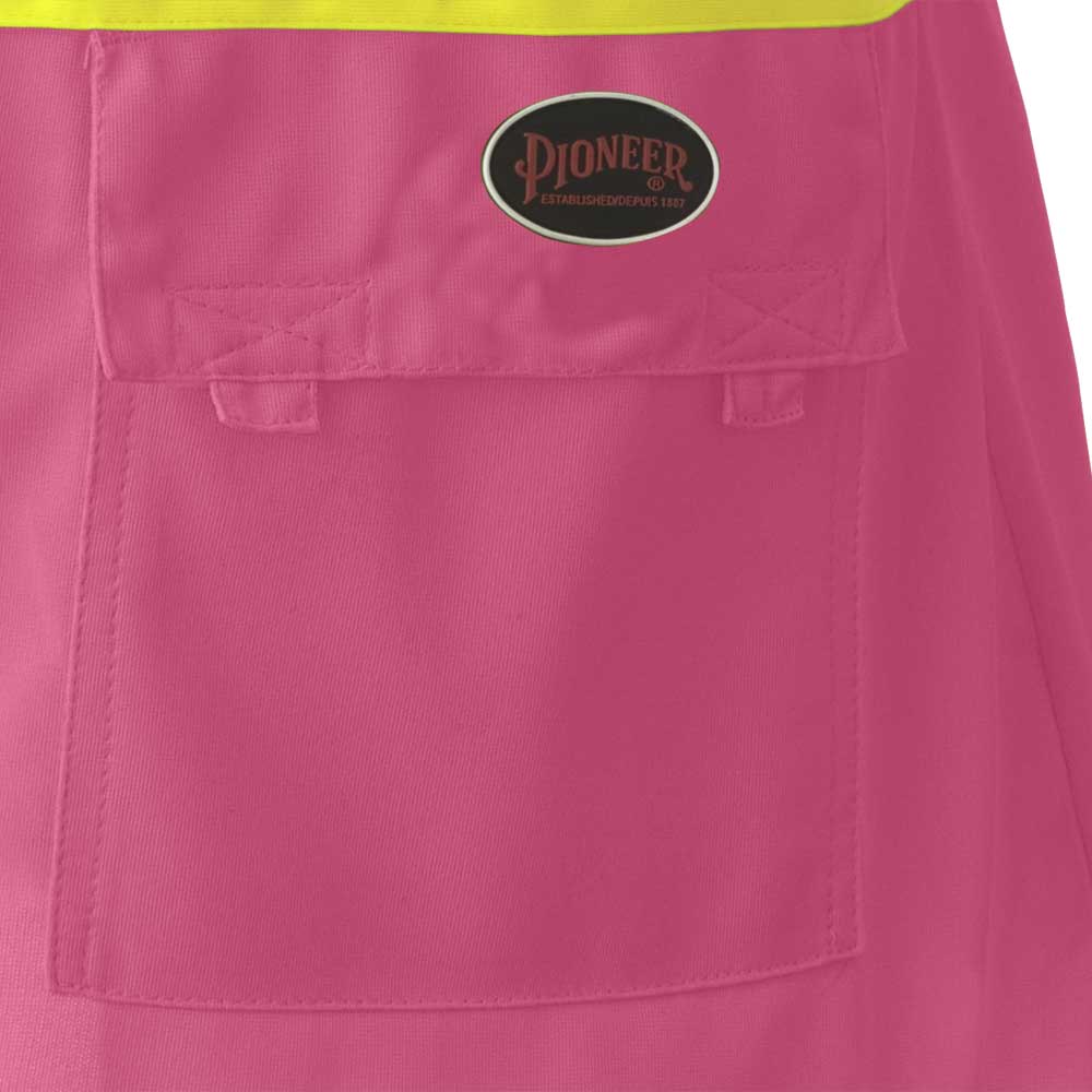 Veste de sécurité pour femmes, Tricot De Poly Interlock, Rose, GR: L