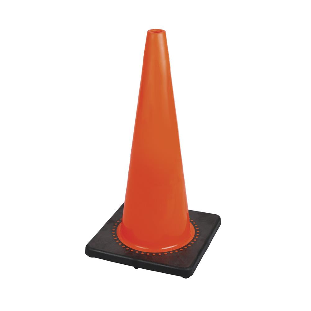 Cônes de sécurité flexibles en PVC, 28" (71 cm), orange