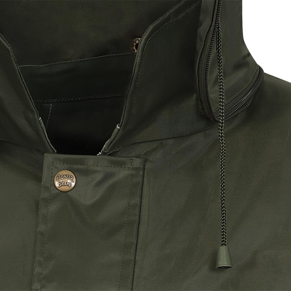 Veste imperméable en ripstop pour jardinière d'arbres, vert, SZ : L