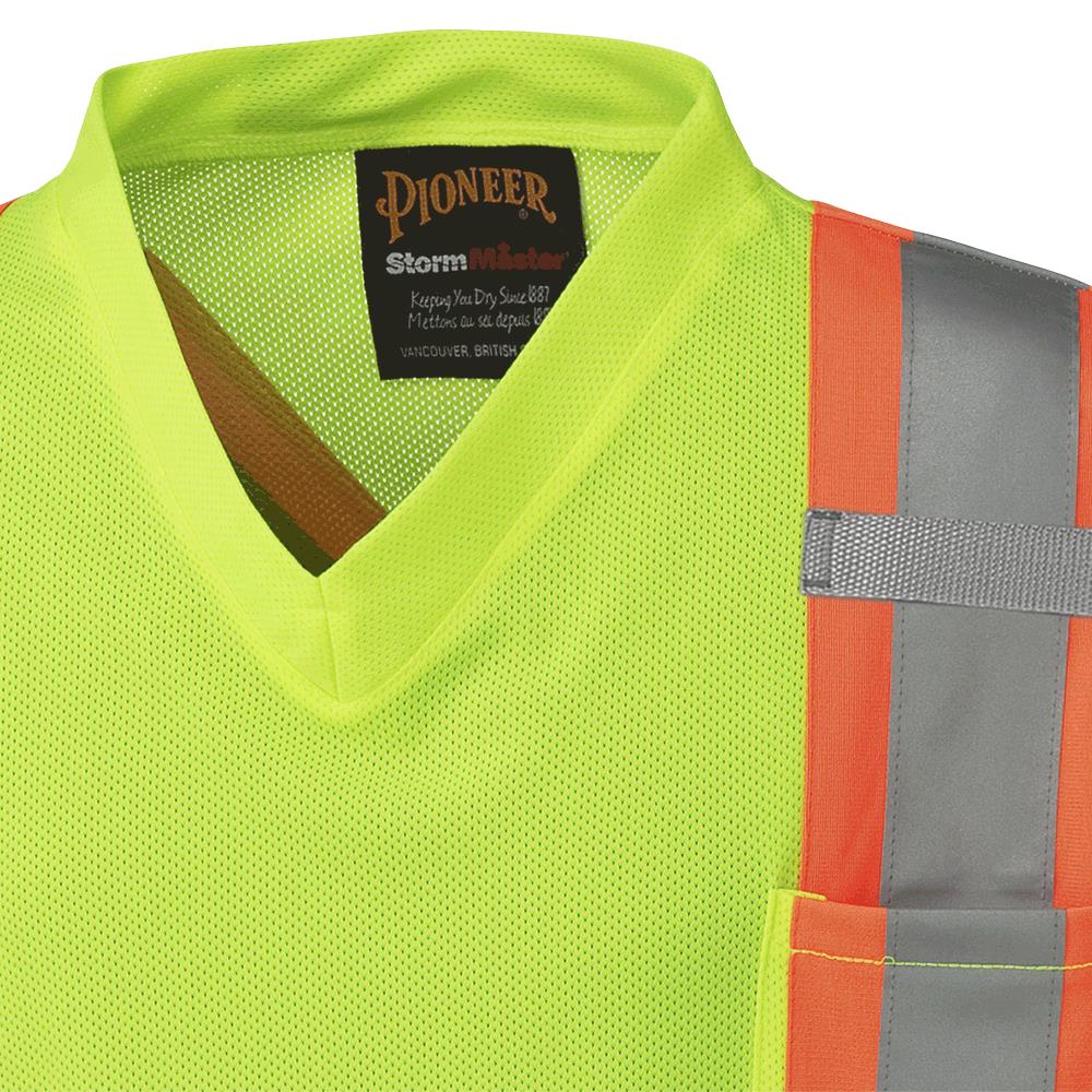 Chandail de sécurité, micro-maille de poly, Jaune, GR: 2XL