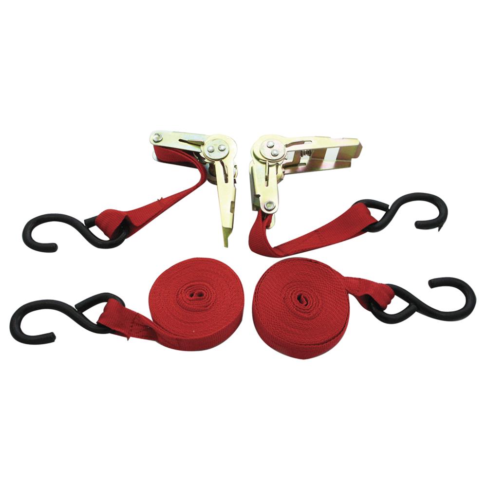 ITC, 1" x 15' 1,500 lb Ratchet Tie Down Set