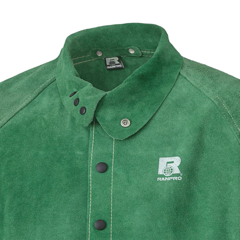 Ranpro Welding Jacket, Green, SZ: 2XL
