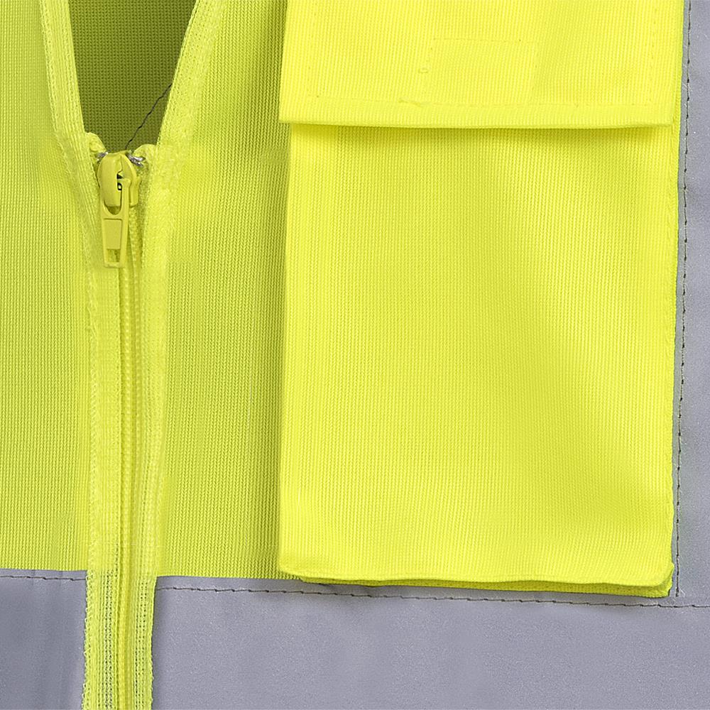 Hi-Viz Safety Vest with 2", Yellow, SZ: 2XL