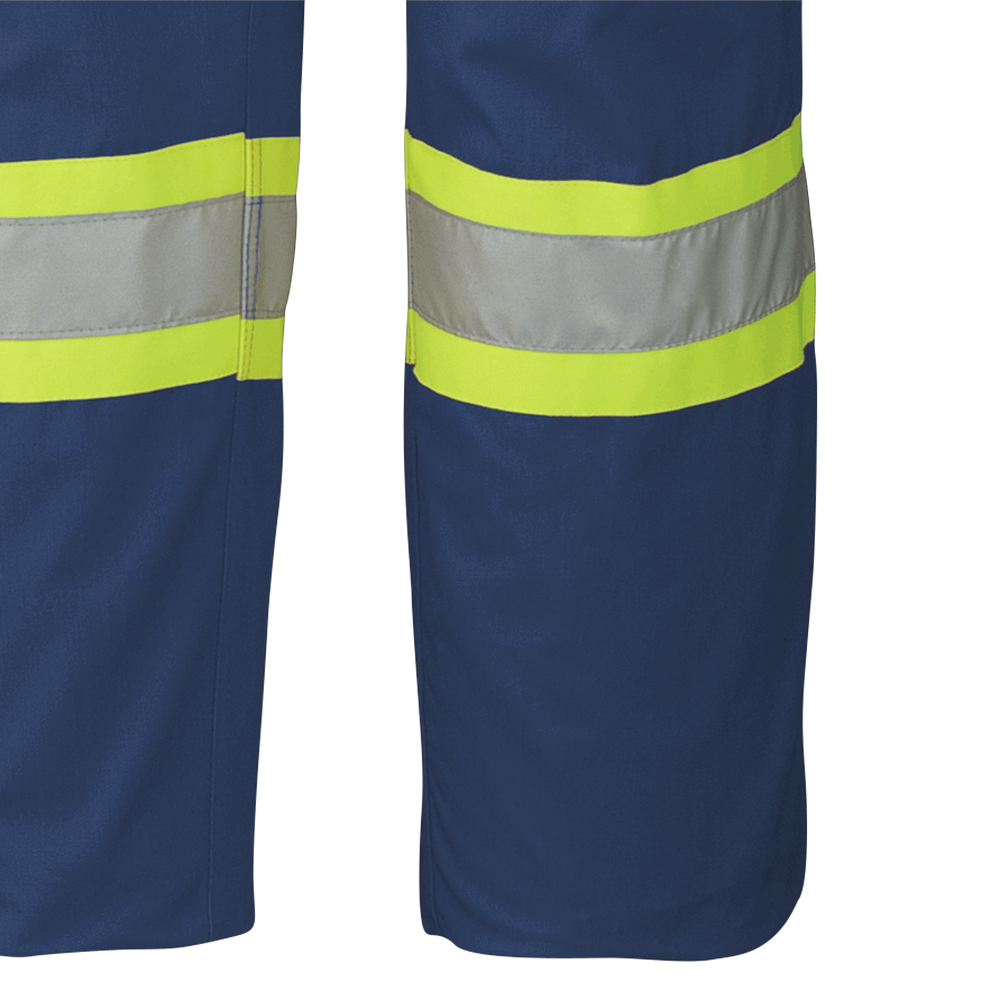 Combinaison de sécurité, polyester/coton, bleu, SZ : 50