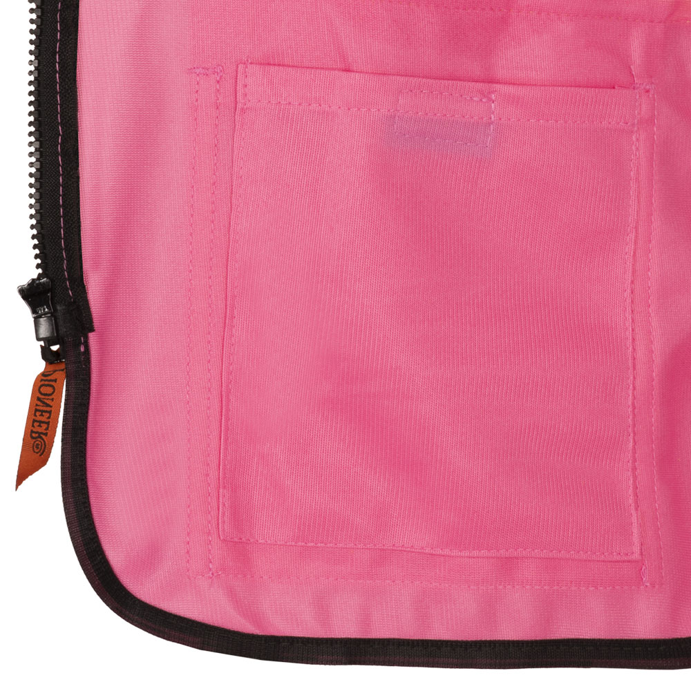 Veste de sécurité pour femmes, Tricot De Poly Interlock, Rose, GR: L