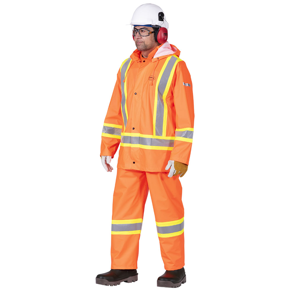 Veste imperméable extensible ignifuge, orange, SZ : 6XL