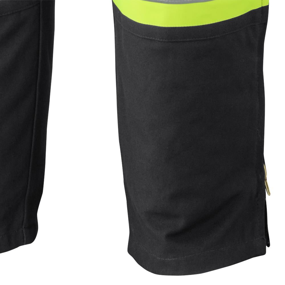 Salopette de sécurité, en coton matelassé, noir, SZ : S