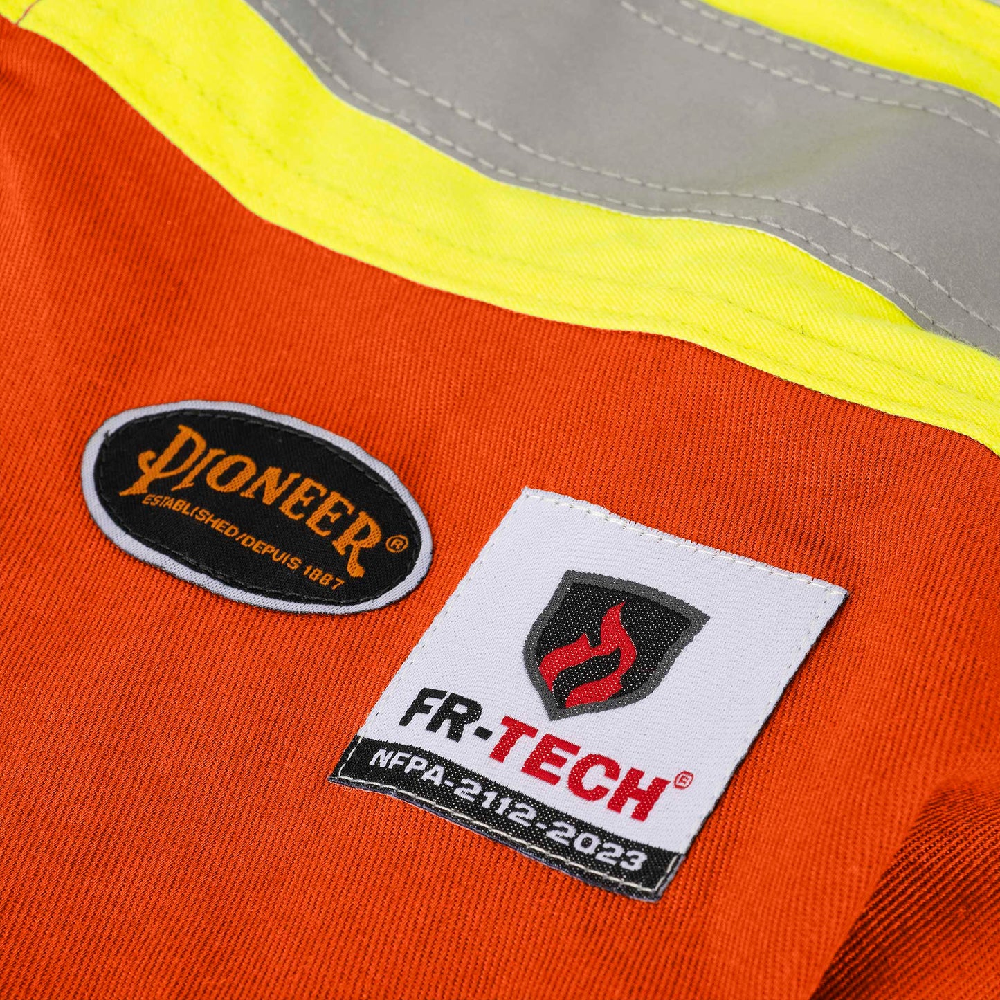 FR-Tech® 88/12, Arc Rated, 7 oz Safety Overall, Orange, SZ: S