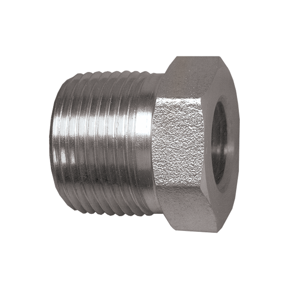Bushing, Steel, 2 Male Pipe X 1 Female Pipe