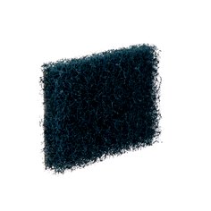 Tampon à récurer pour très gros travaux pour casseroles 88 Scotch-Brite, bleu foncé, 88,9 x 127 mm (3,5 x 5 po), 40/cs