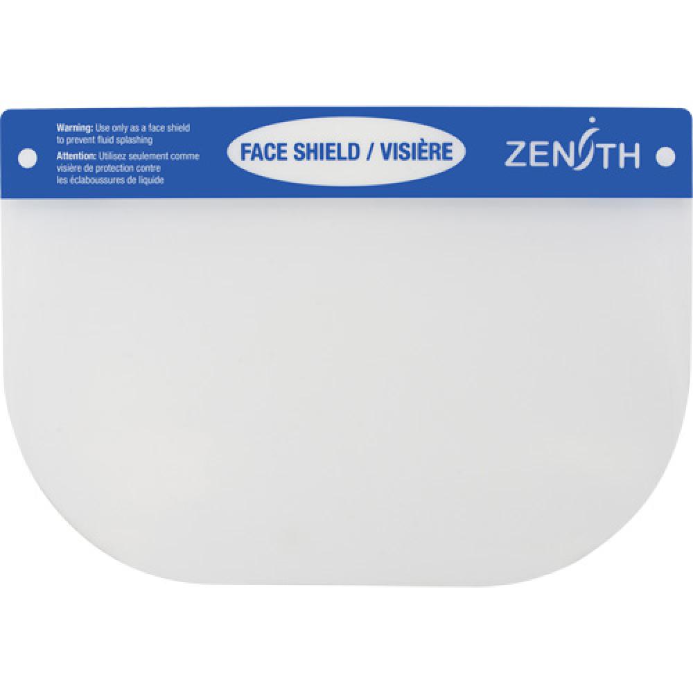 Écran facial jetable avec harnais pour la tête, PET, l 12-1/2", H 8-5/8"