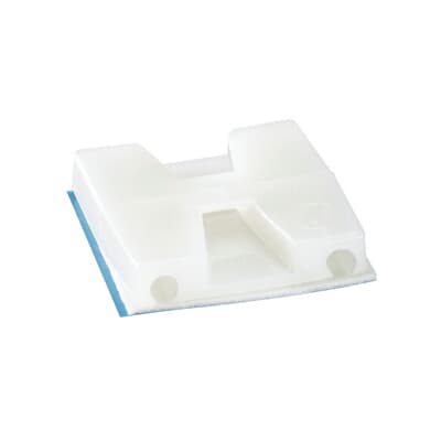 2-Way Mount Base 1.13x1.13" Nylon Adhesive
