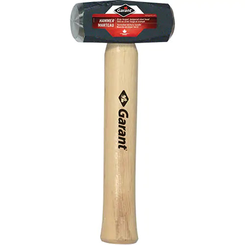 Club Hammer, 4 lbs., 15-1/2" L, Wood Handle