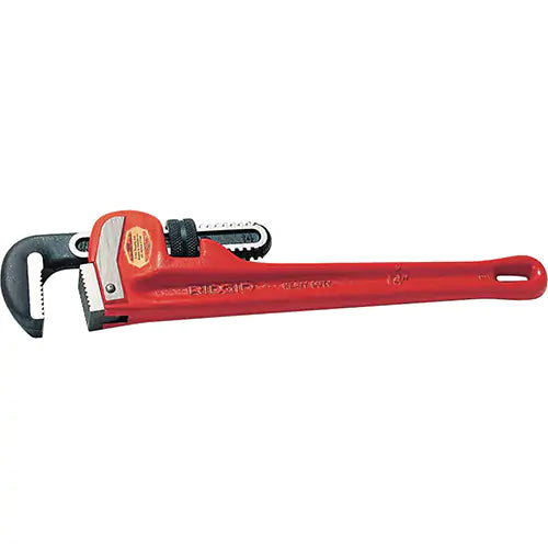 Straight Pipe Wrench , 2-1/2" Jaw Capacity, 18" Long
