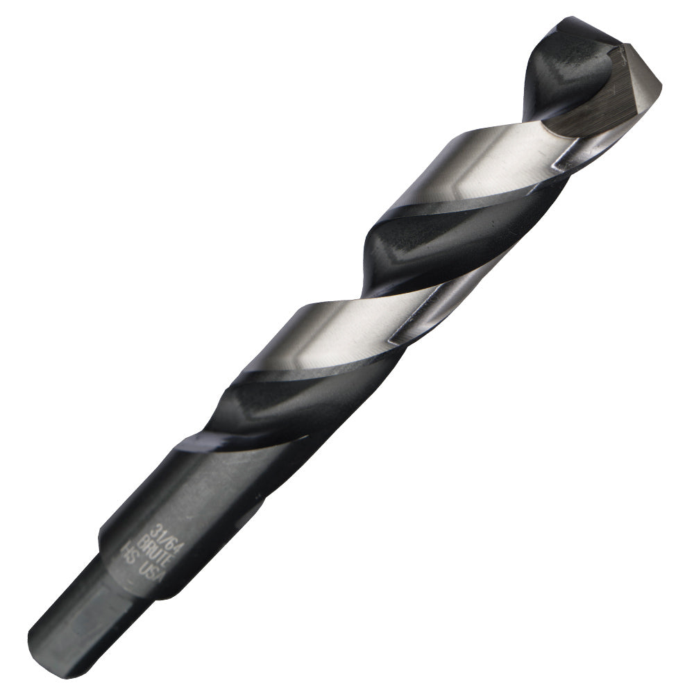 Heavy Duty Brute Platinum Mechanic's Length Drill - 7/64 Inch for Fine Detail Work