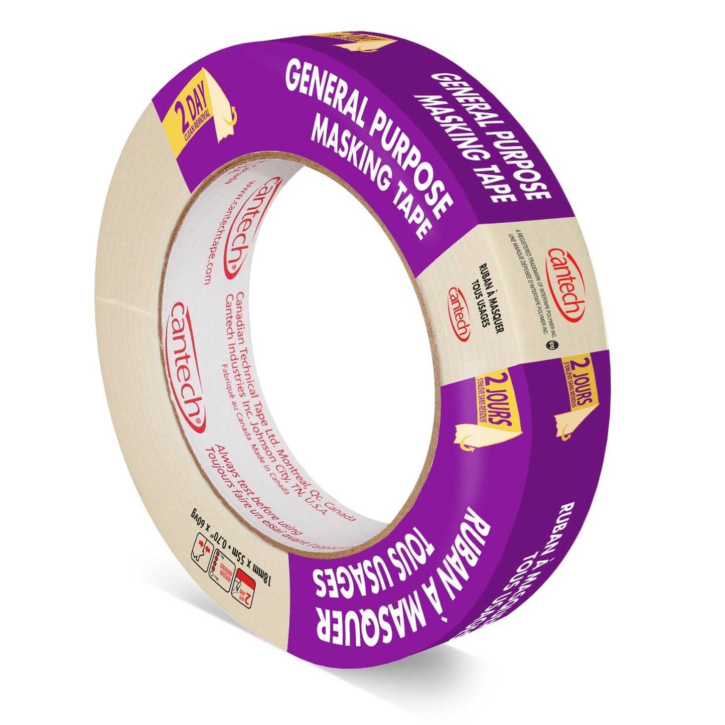 Genaral Purpose Masking Tape, Beige, 24mmX55m