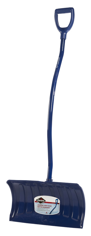 Poussoir à neige, lame en poly de 21", kd, manche ergonomique, Yukon