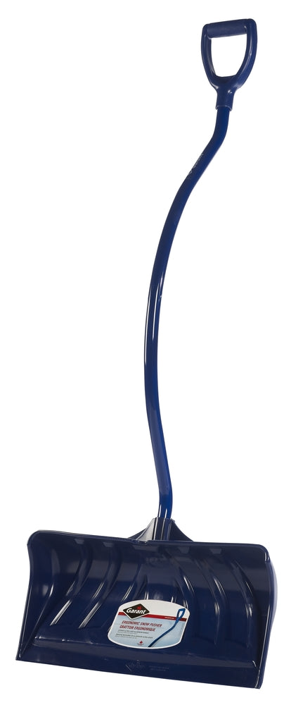 Poussoir à neige, lame en poly de 24", manche ergonomique, Ergo YK