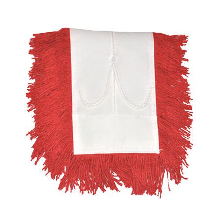 Recharge pour balai à franges sec, rouge, fibres synthétiques, 61 cm
