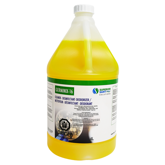 Germinix-16, Détergent, Jaune, Liquide, 4 L
