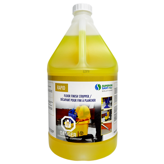 Décapant pour sols RAPID, liquide, jaune, 4 L