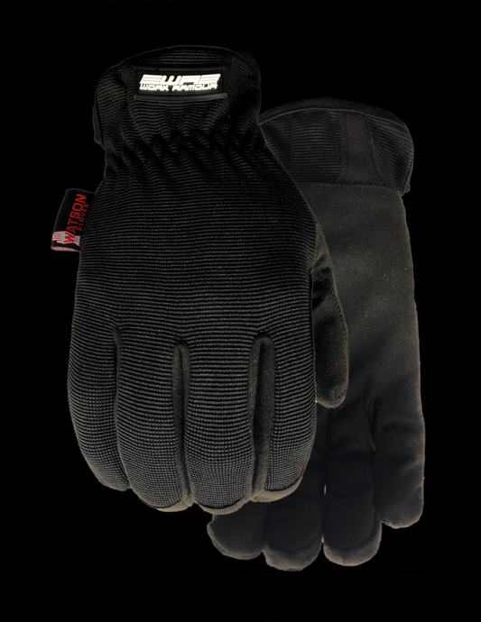 Wingman Microfibre Palm Gloves, Hooded Fingertips, 004, SZ: L