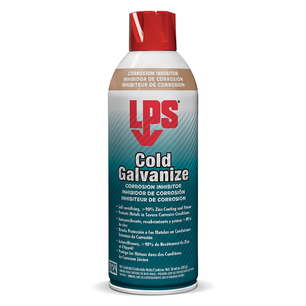 Cold Galvanize Corrosion Inhibitor, 14 oz, Aerosol Can