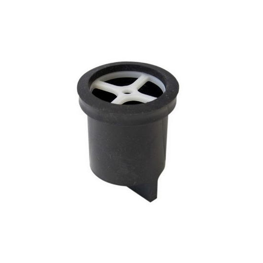 Rubber Sleeve with Gasket Assembly with Metal Insert For 50 Flush Valve Vacuum Breaker, Polished Chrome