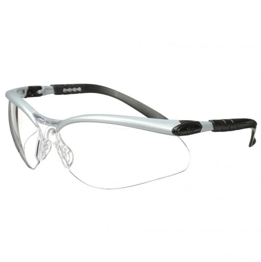 Lunettes de protection 3M™ BX, 11380-00000-20, verres antibuée transparents, monture argent/noir