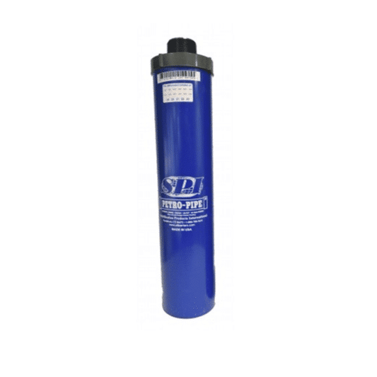 SPI®, PETRO-PIT® 416, Hydrocarbons Filter For Small Retention Drainage, Blue, Rigid PVC, 15.7 x  4