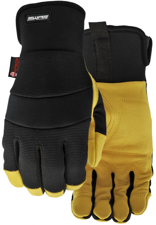 Gants de mécanicien Viper, noir/jaune, 014, SZ : XXL