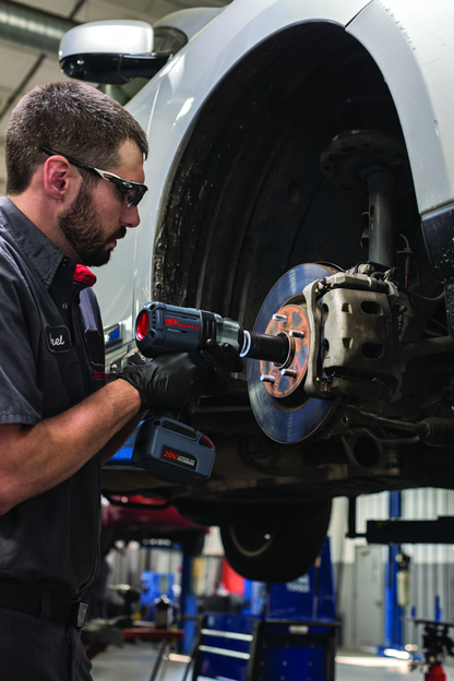 Cordless Impact Wrench Kit, 20V High Torque, 1/2 In, 1500 Ft-Lb, With 2 Batteries And Charger
