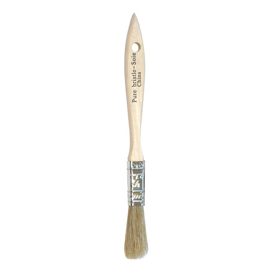 Pinceau utilitaire, applications industrielles, manche en bois, 25 mm/1" l