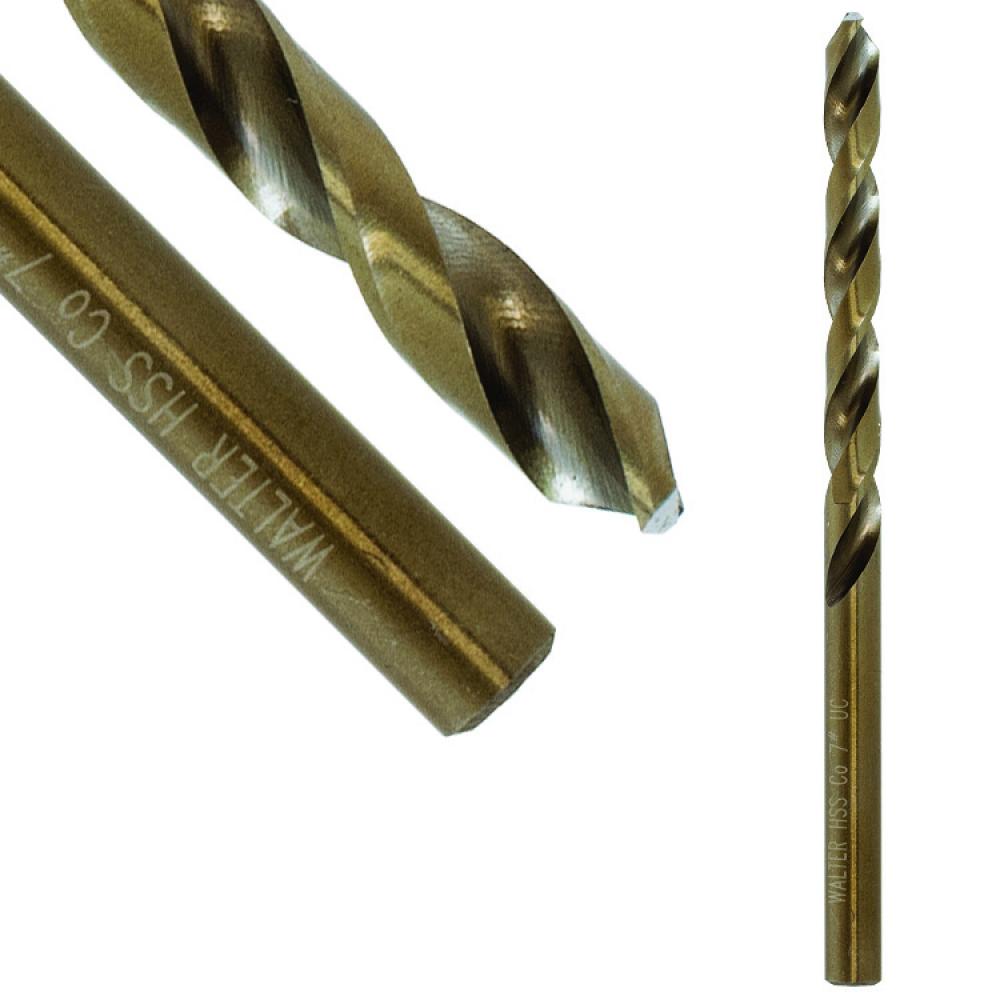 Sst + 135° Jobbers, Wire Gauge 7 X 2-7/16 In.