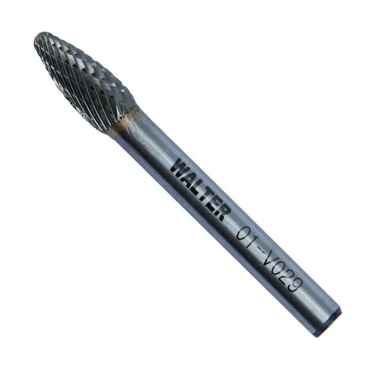 Flame (sh), Double Cut, 5/16 In. X 3/4 In. X 1/4 In.